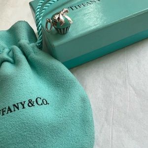 Rare and Retired Enamel Tiffany & Co. Cupcake charm